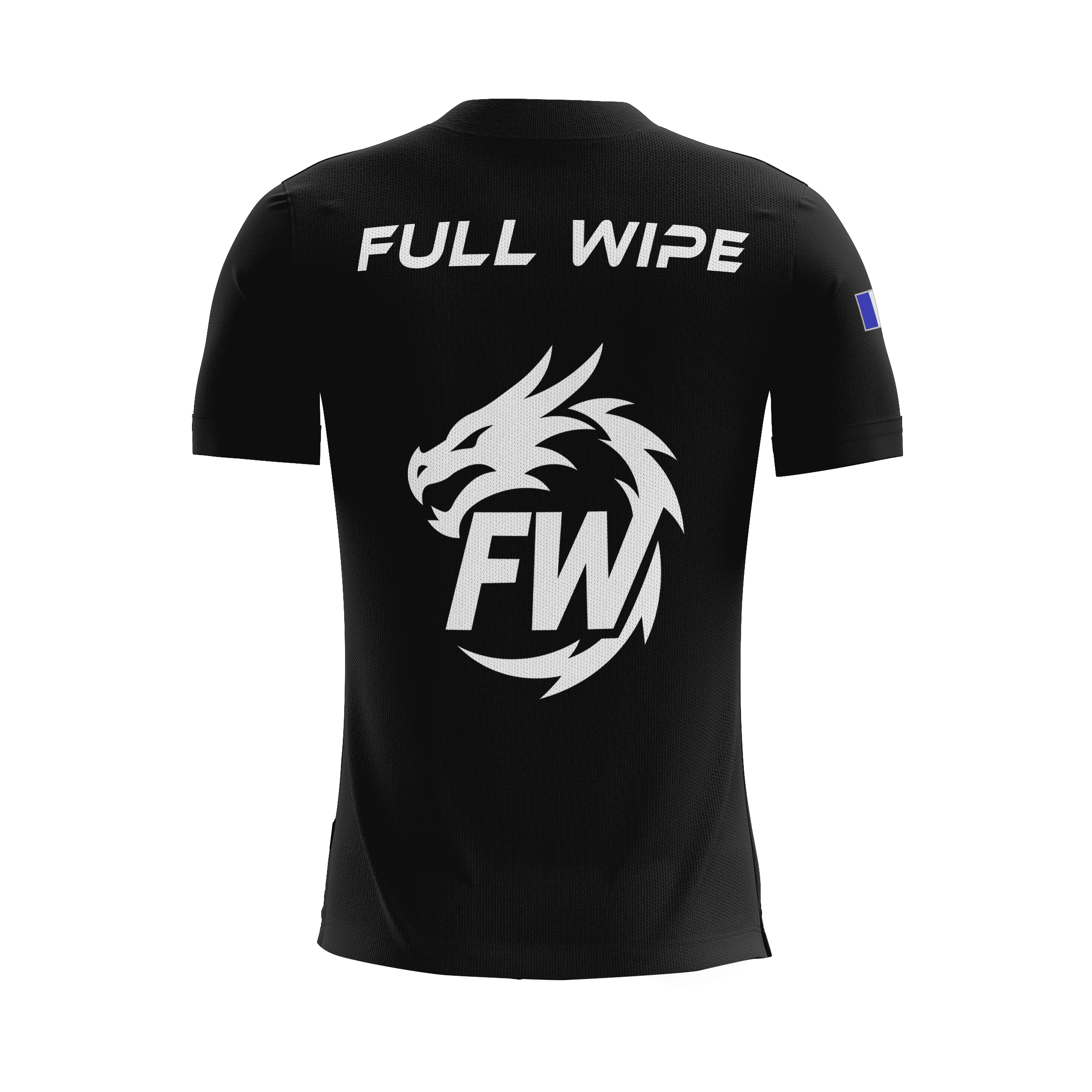 T-shirt Noir Arrière
